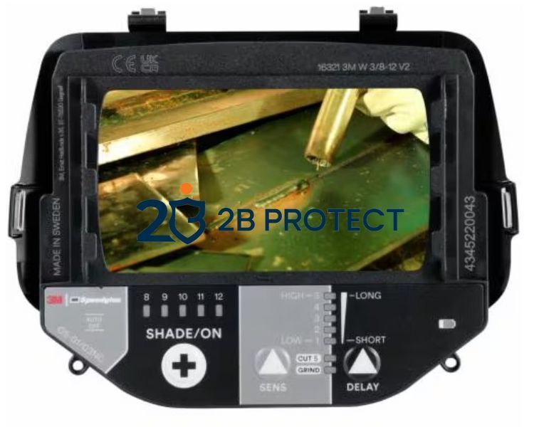 Зварювальна маска 3M&trade; Speedglas&trade; G5-03E зі зварювальним фільтром G5-01/03NC, затемнення 8-12, 631010 7100332291 фото